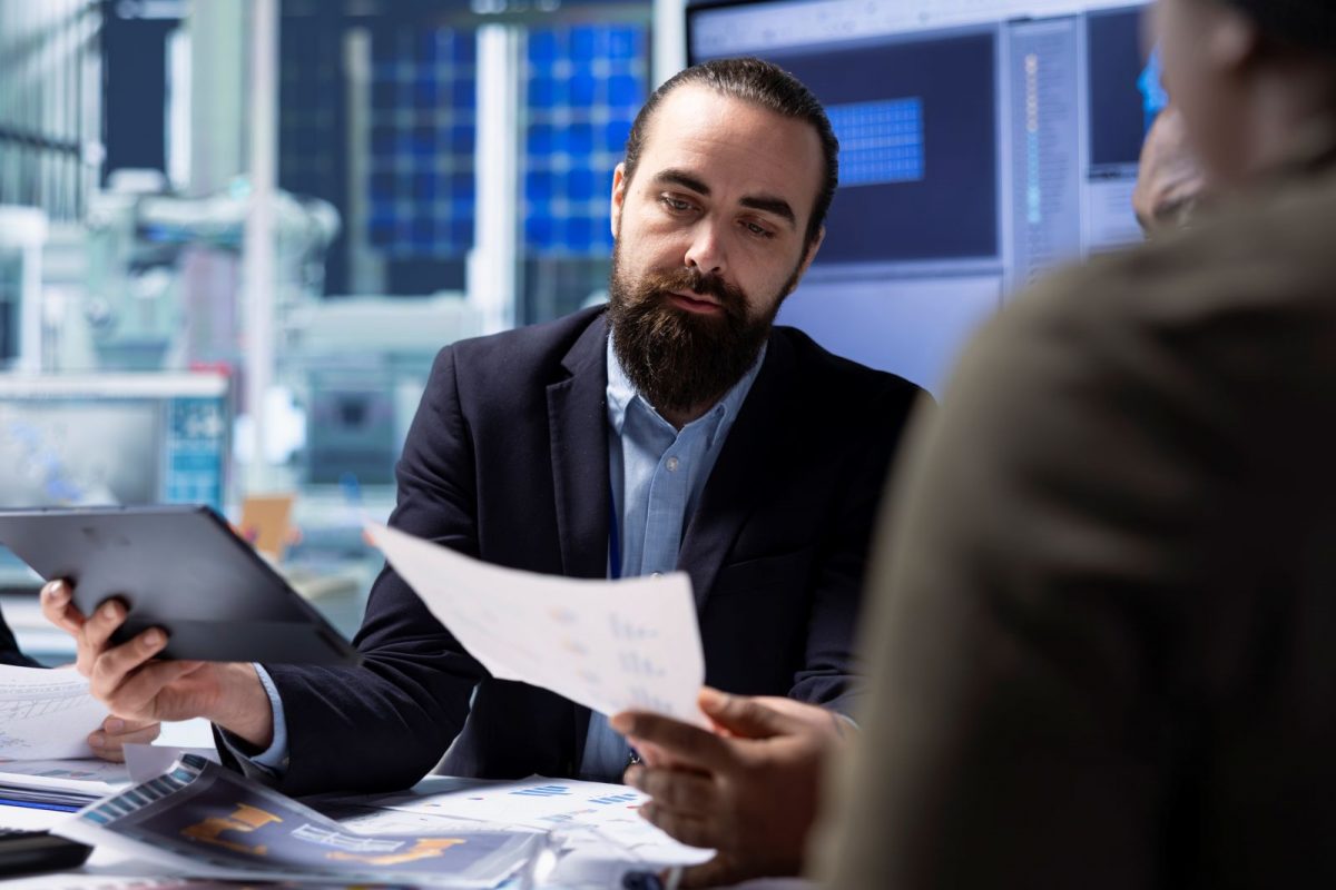 Business executives reviewing corporate financing options as private credit providers fill the lending gap left by traditional banks across Asia Pacific.