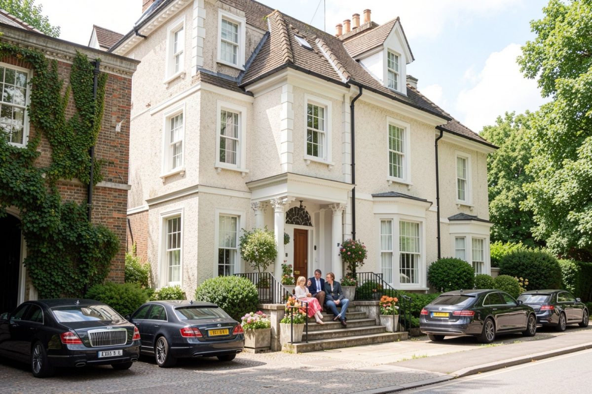Family house near Regent's Park representing long-hold ownership and equity release financing in St John's Wood