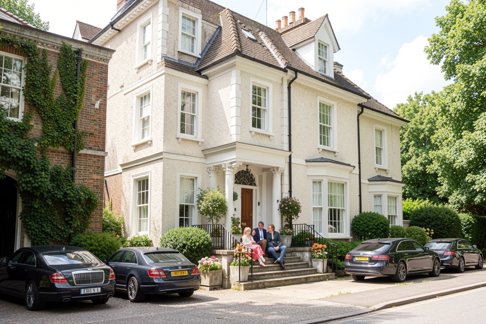 Family house near Regent's Park representing long-hold ownership and equity release financing in St John's Wood