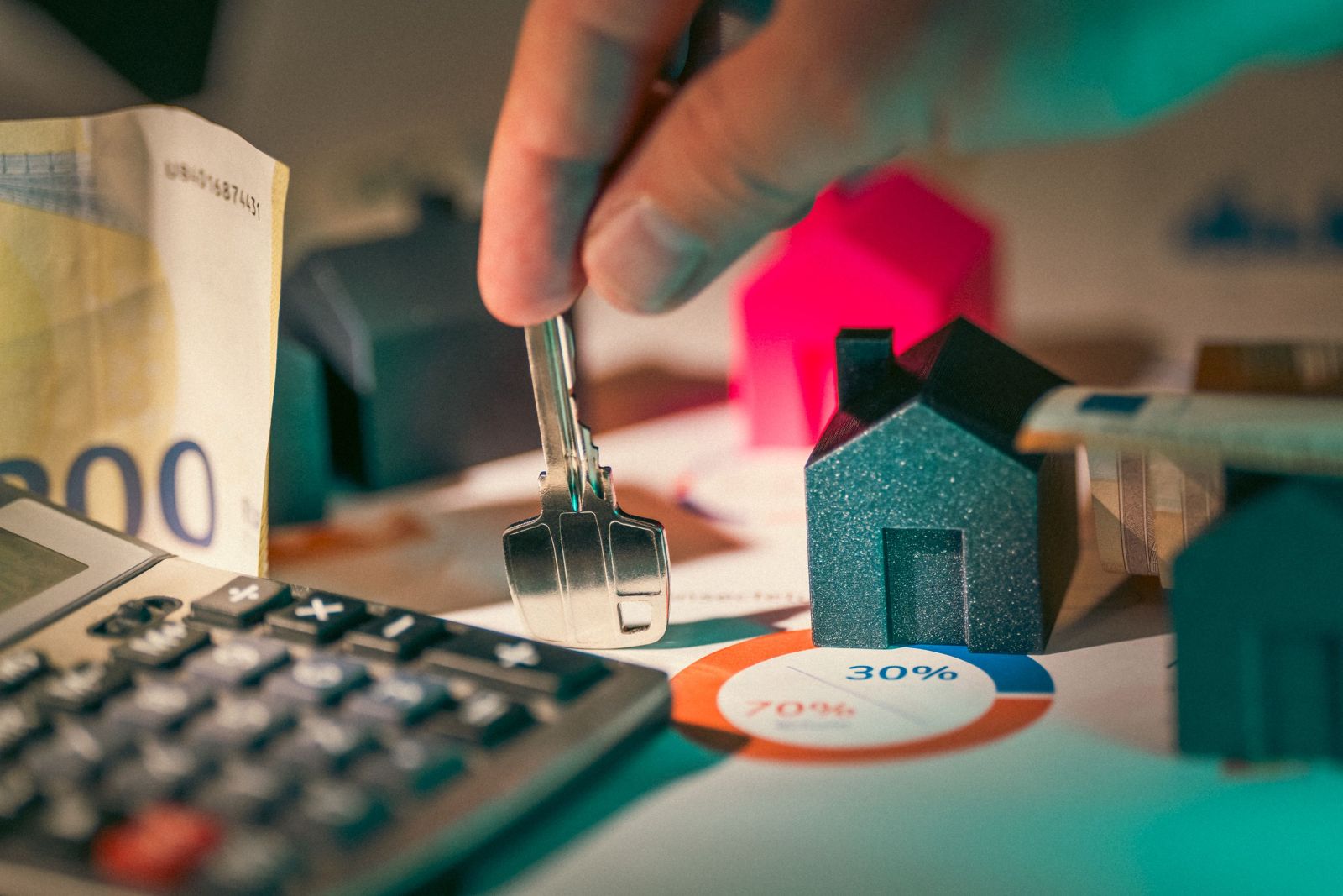 Thai land title deed and property documents representing the Kai Faak conditional sale lending mechanism